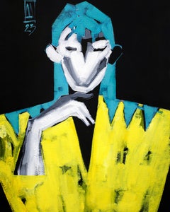 Muse 3, 70x50cm, oil on canvas