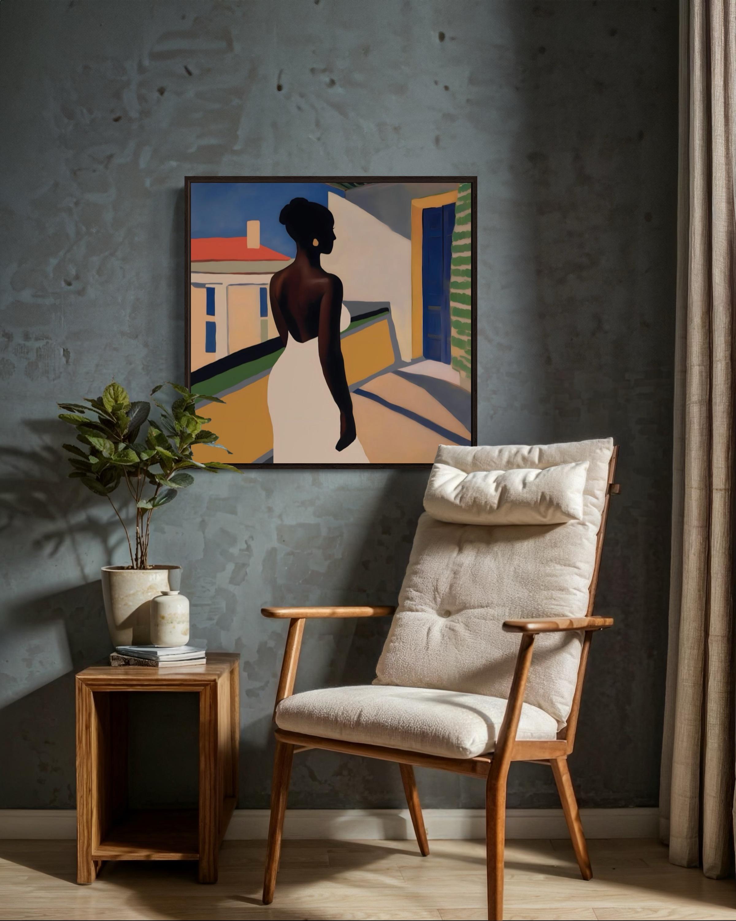 Tiempo de verano , 70x70cm, impresión sobre lienzo.Edición 20 uds. en venta 2