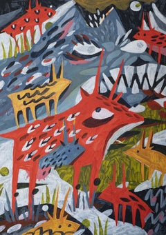 Motherhood, 59.7 x 42 cm, acrylic on paper