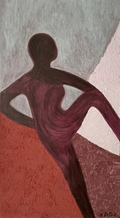 La luce sfuggente. 120x65 cm. Acrilico su tela/ Pasta per texture