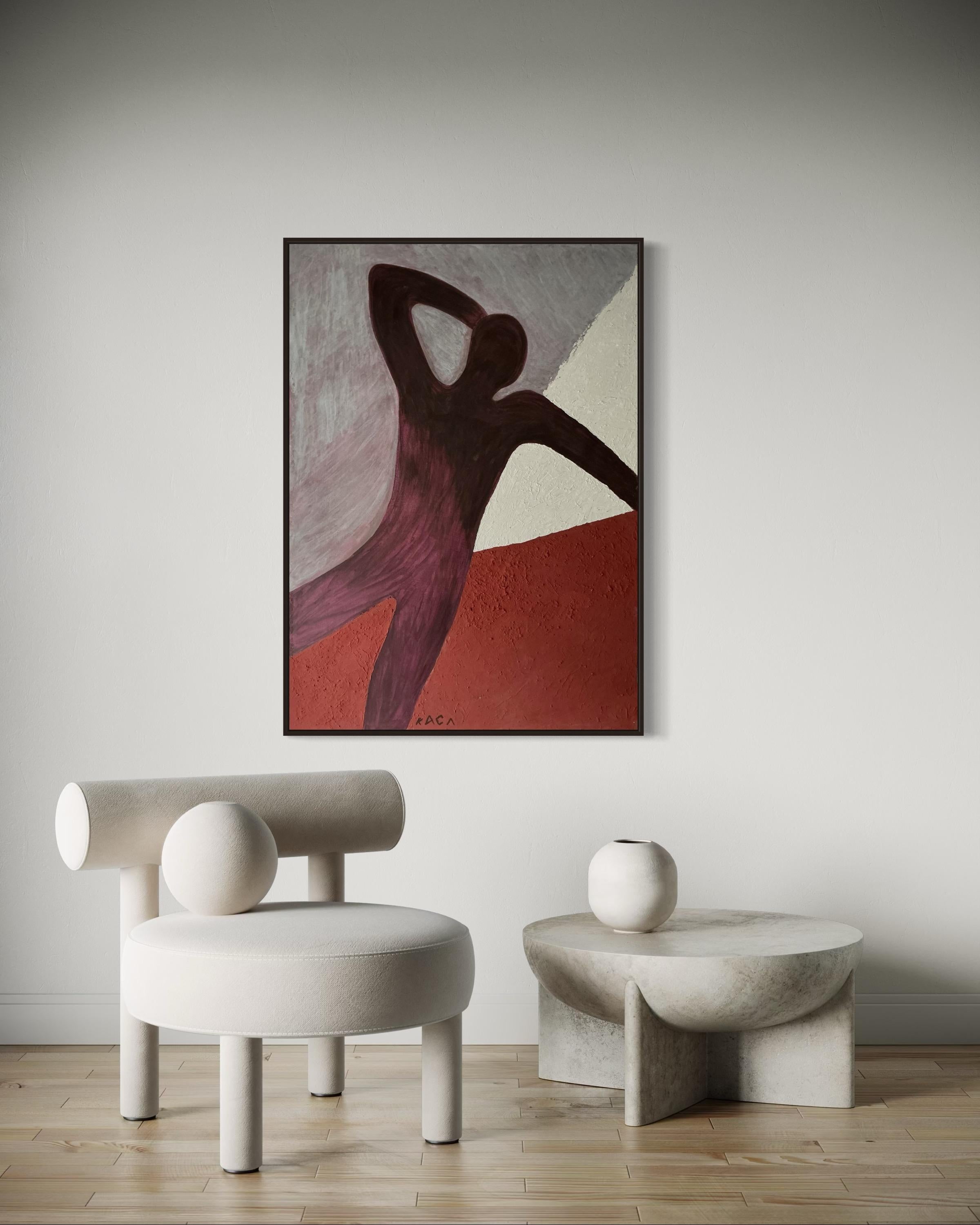 Susurro del viento. 120x85 cm. Acrílico sobre lienzo/ Pasta de textura en venta 1