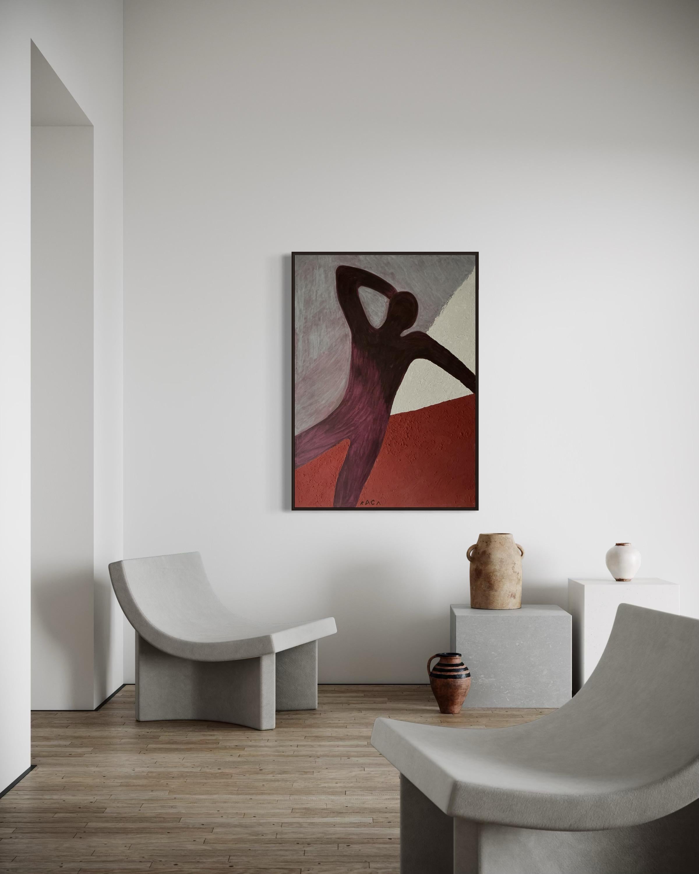 Susurro del viento. 120x85 cm. Acrílico sobre lienzo/ Pasta de textura en venta 2