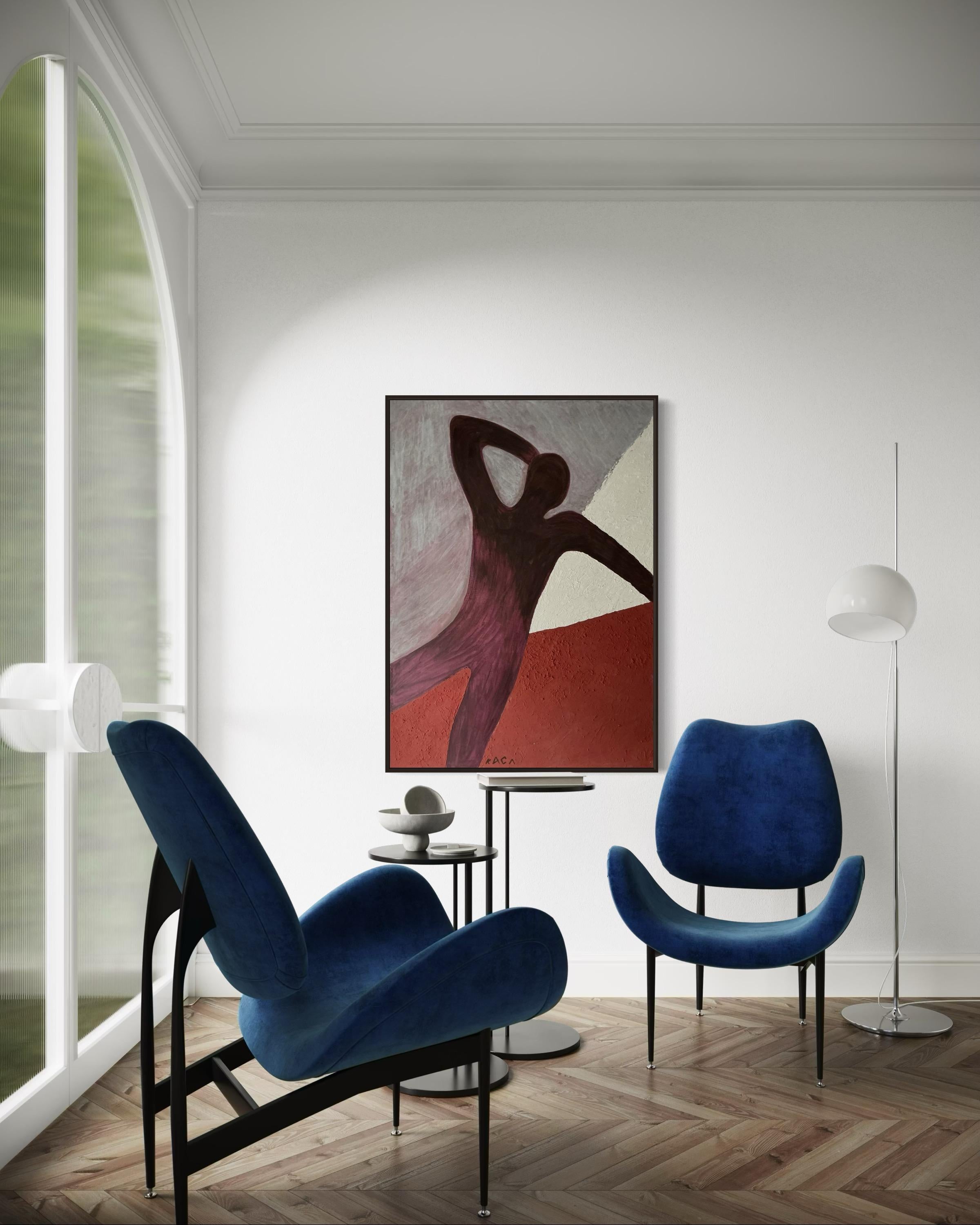 Susurro del viento. 120x85 cm. Acrílico sobre lienzo/ Pasta de textura en venta 4