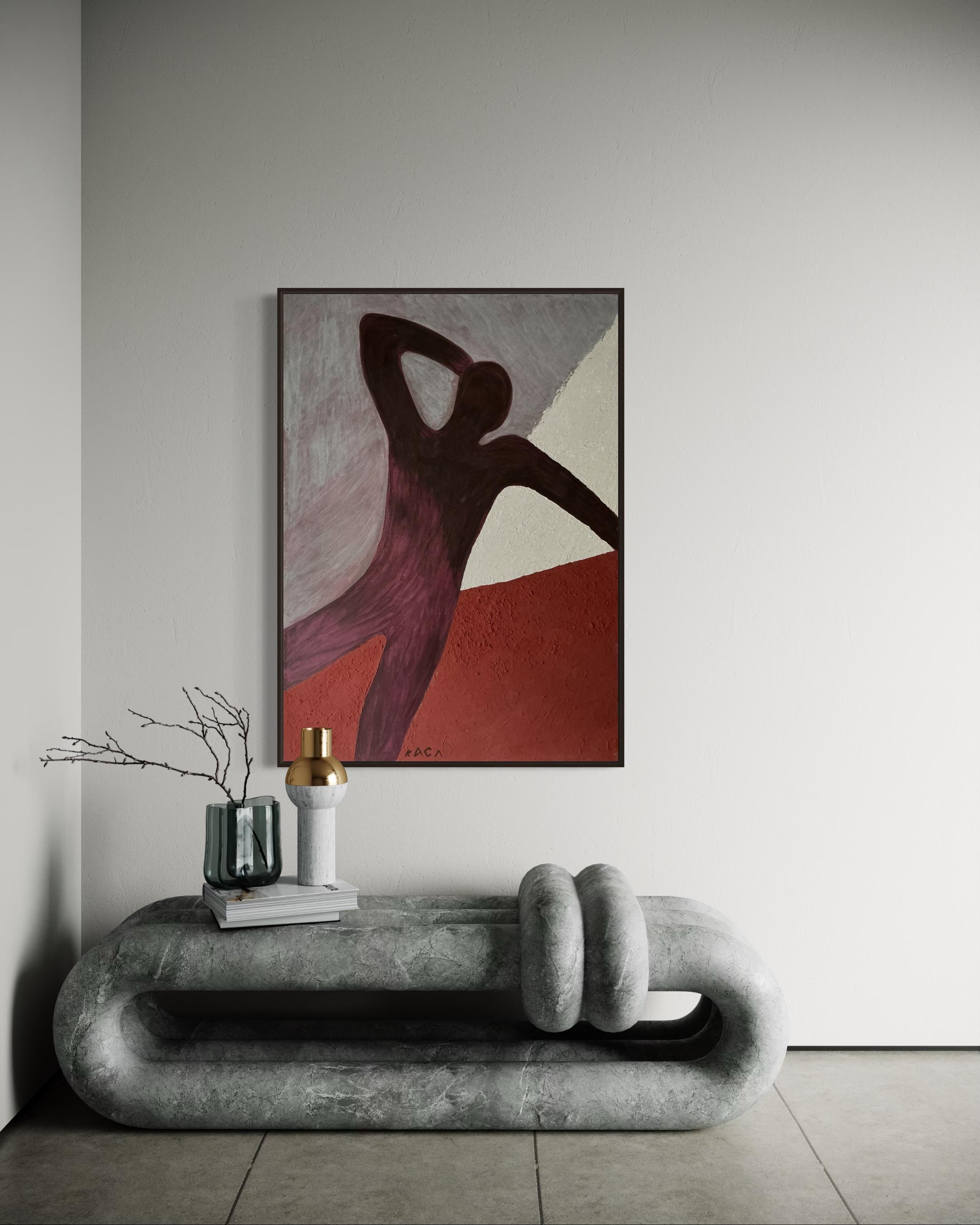 Susurro del viento. 120x85 cm. Acrílico sobre lienzo/ Pasta de textura en venta 5