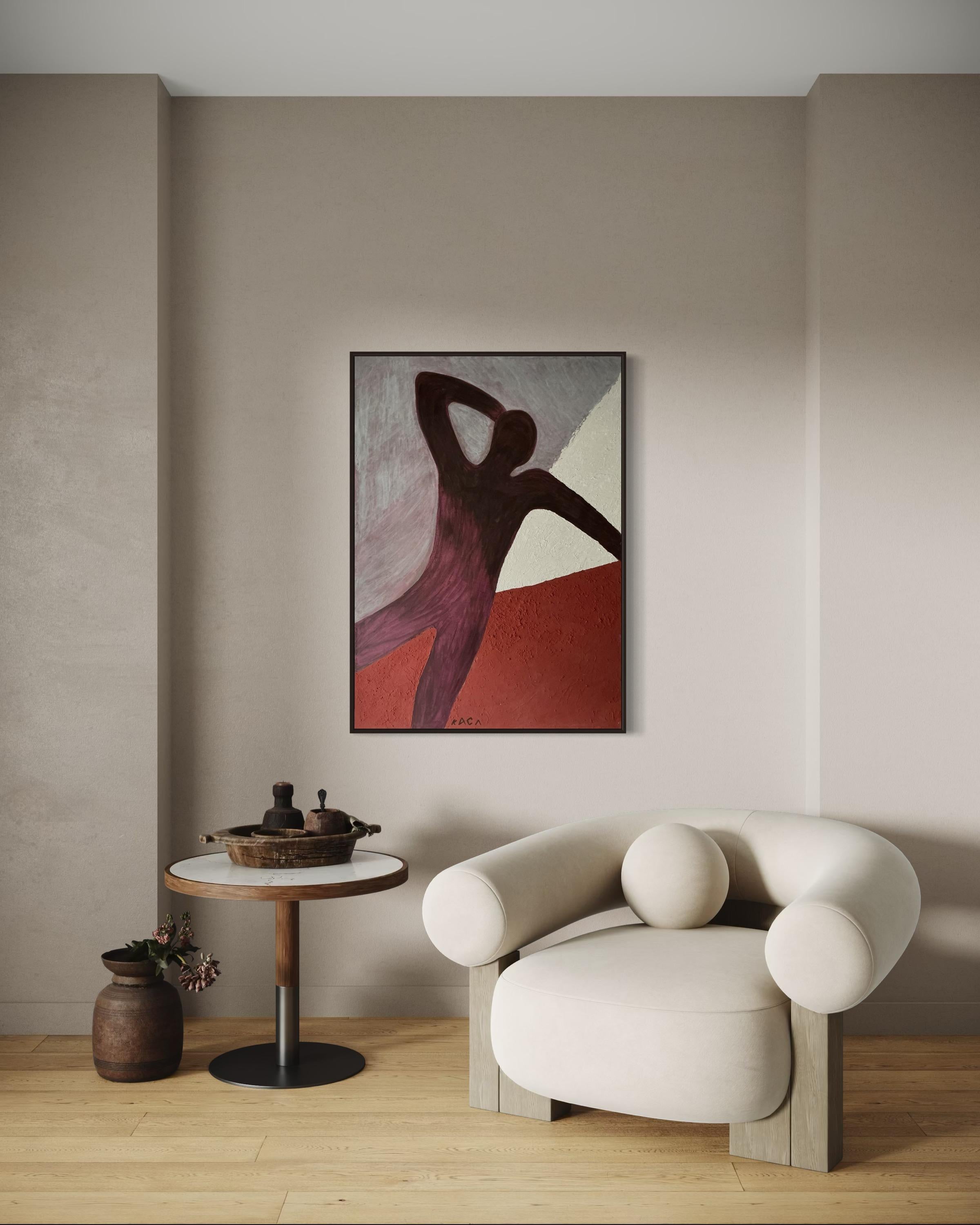 Susurro del viento. 120x85 cm. Acrílico sobre lienzo/ Pasta de textura en venta 6
