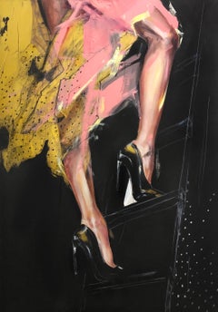 MÁS ALTO, 100x70cm. Pintura al óleo