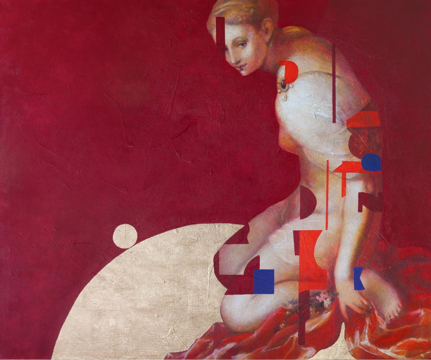 Flora, 100x120cm, acrilico su tela