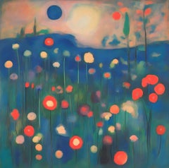 Landschaft , 60x60cm, Druck auf Leinwand. Auflage 20 Teile.