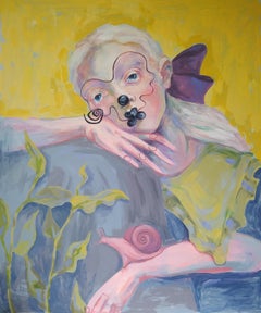 Mi amada la más bella, 120x100cm, acrílico sobre lienzo