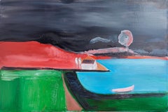 Casa del pescatore, 60х90cm, olio, tela