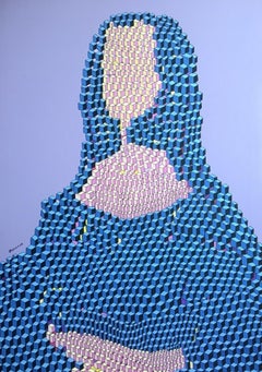 Monna Lisa, 120x80cm, acrilico su tela