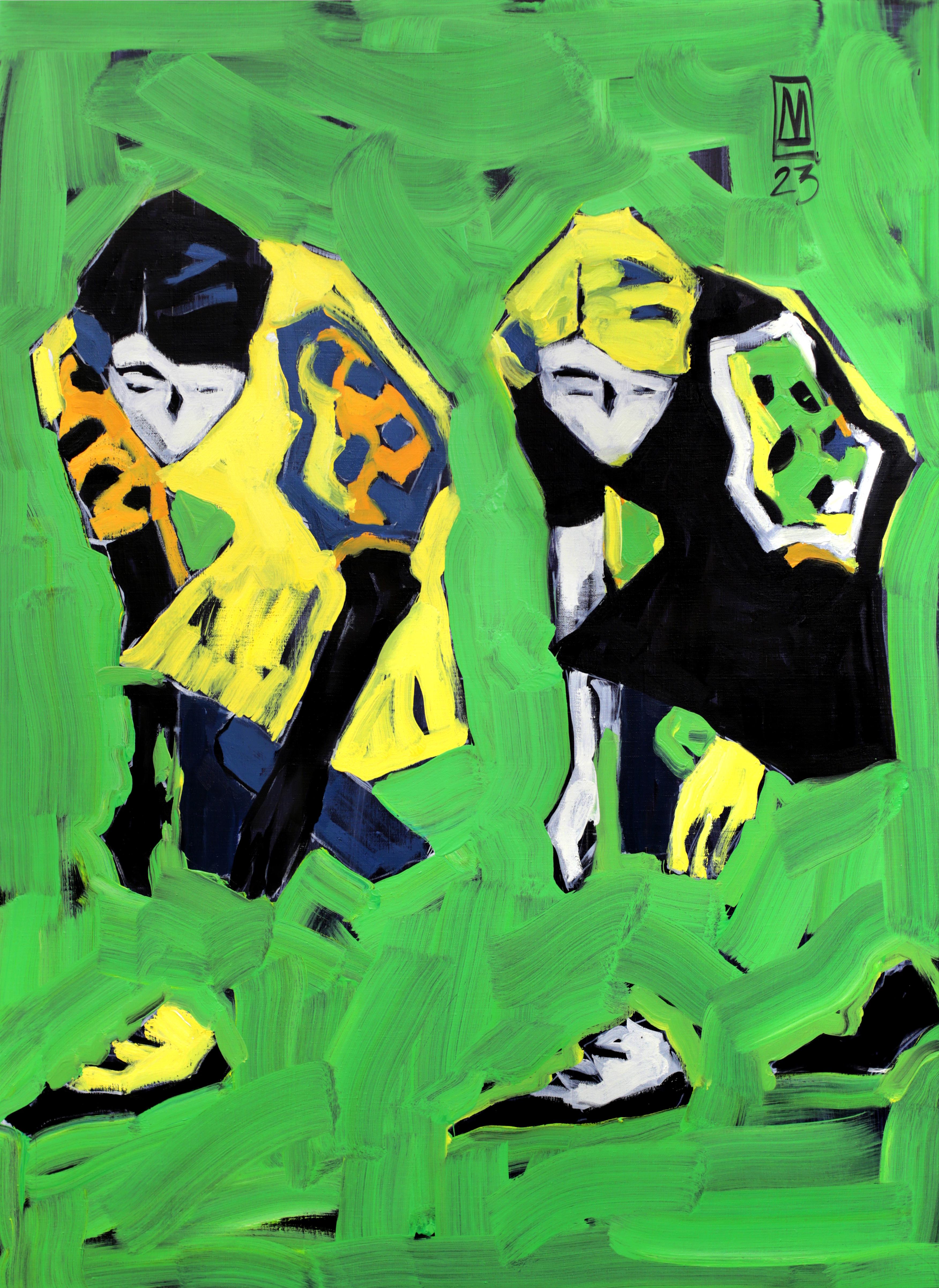 Distruzione, 110x80 cm, olio su tela