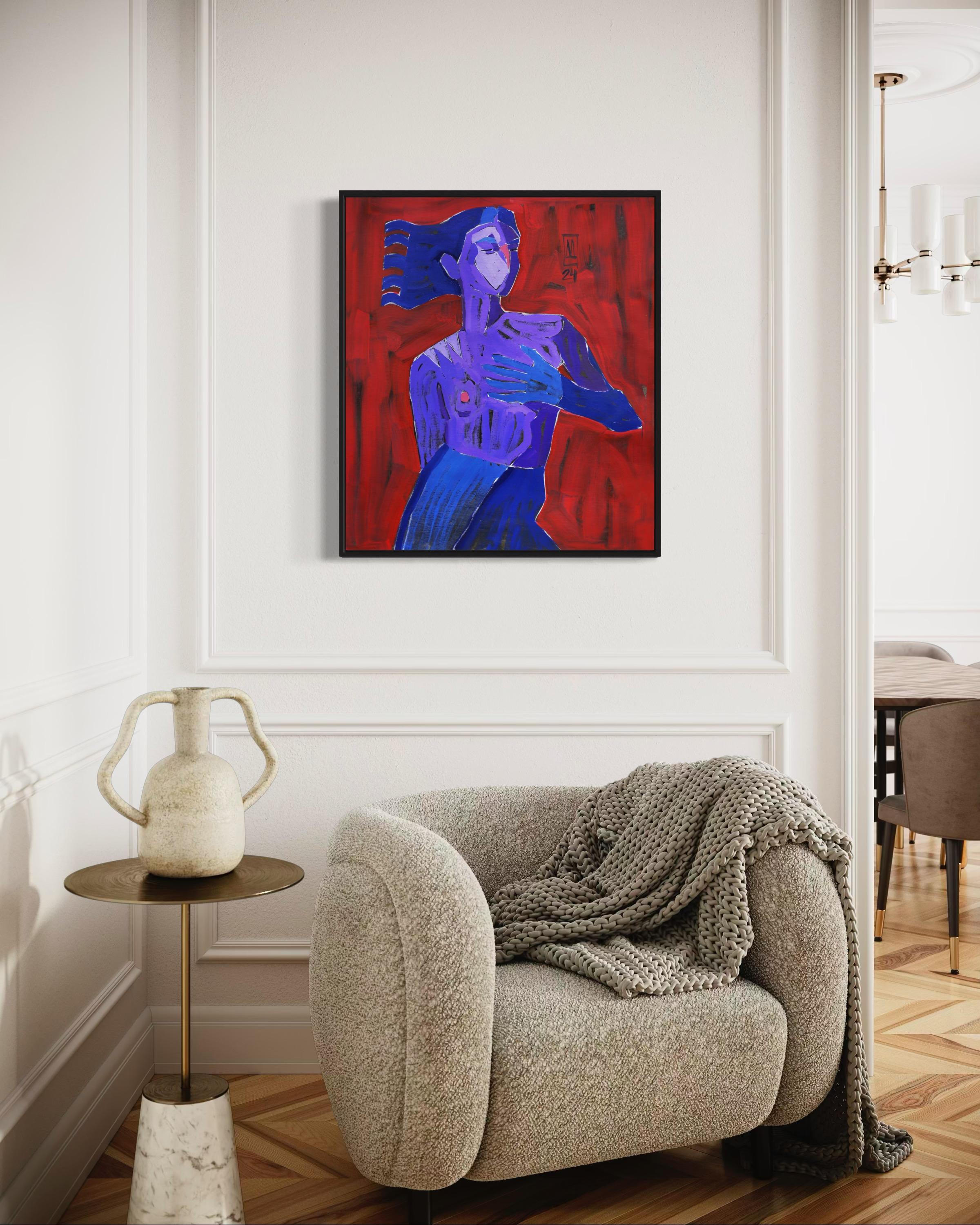 80x70cm , tela ad olio
