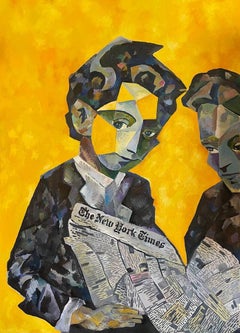 Solomon reads, 170x130cm, Oil, Canvas
