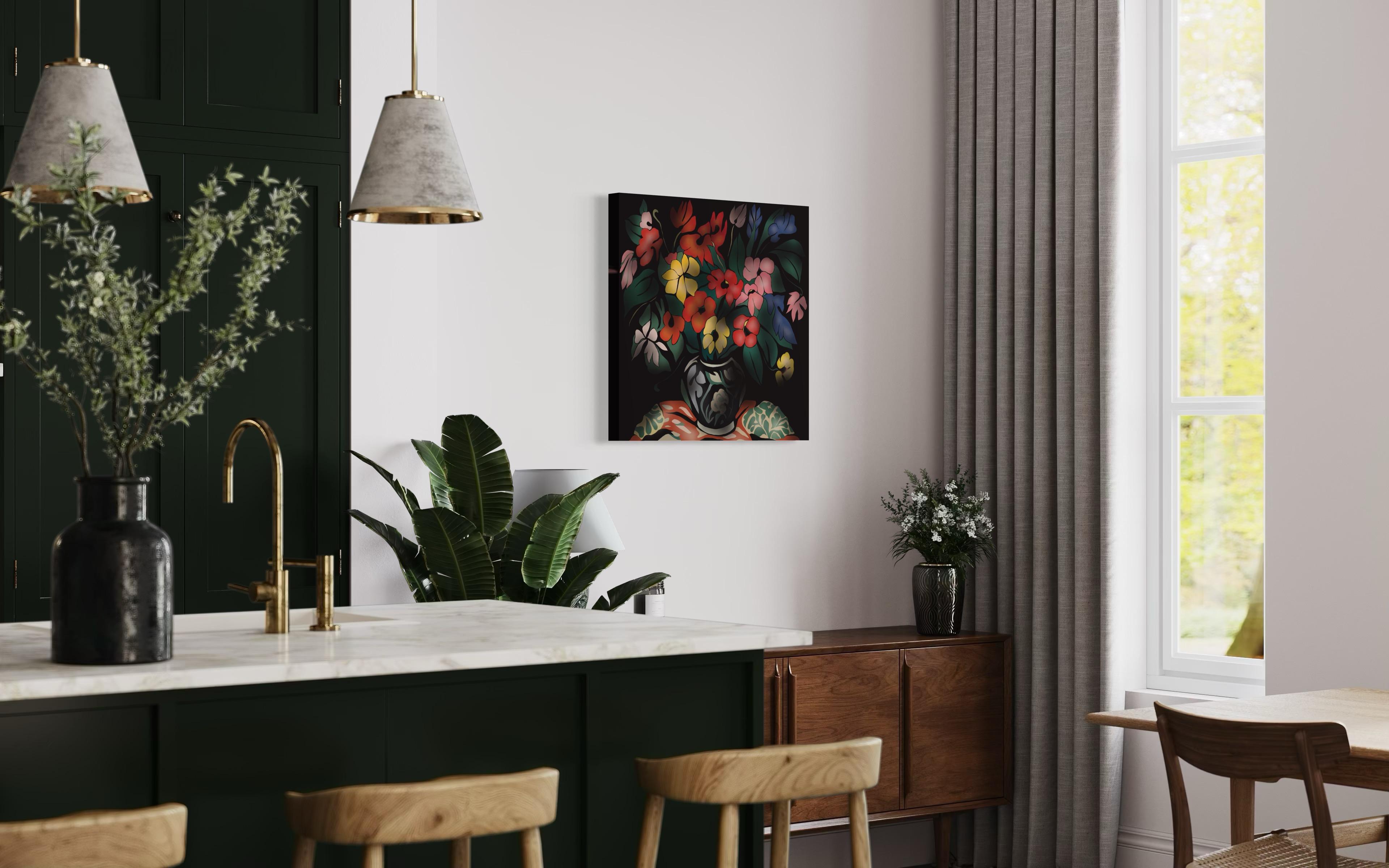 Natura morta, 70x70cm, stampa su tela. Edizione 20 pezzi. in vendita 2