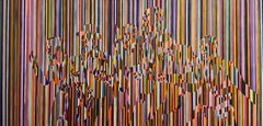 Confetti de Shabbat, 100x200cm, huile, toile