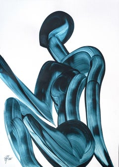 serie "Conchiglie", 70x50 cm, acrilico su cartone