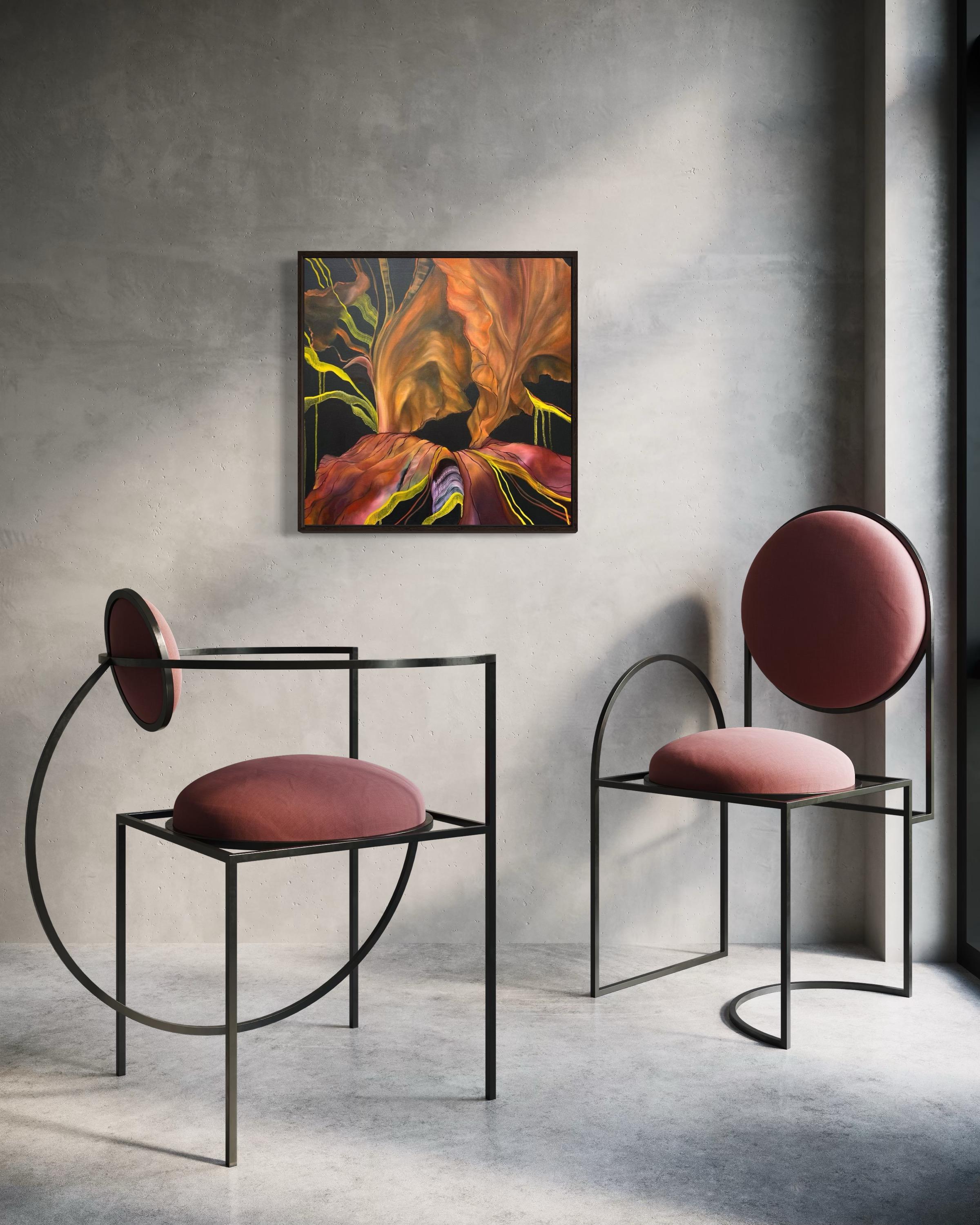 Después del atardecer, Óleo/acrílico/lienzo. 60x60 cm en venta 2