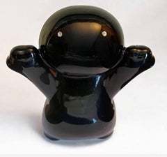 BROshka, 25х20x13 cm, Porcelana, esmalte, pedrería, terciopelo.