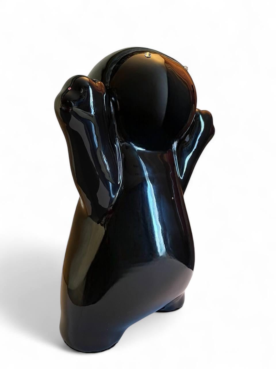 BROshka, 25х20x13 cm, Porcelana, esmalte, pedrería, terciopelo. en venta 1