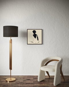 Nudo, 50x50cm, stampa su tela. Edizione 20 pezzi.