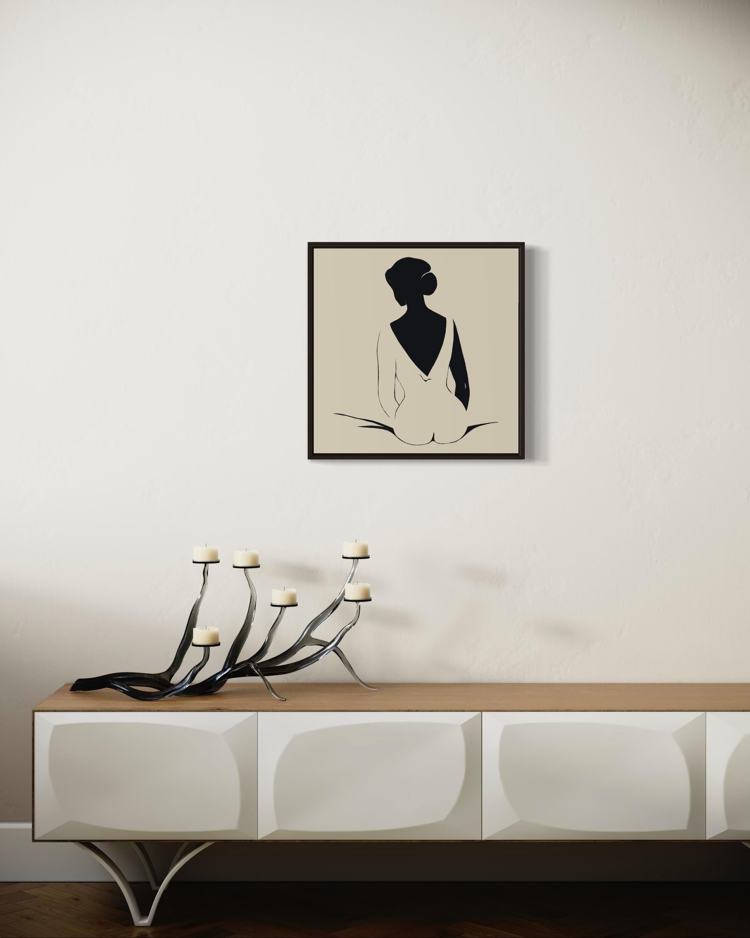 Desnudo , 50x50cm, impresión sobre lienzo.Edición 20 uds. en venta 4