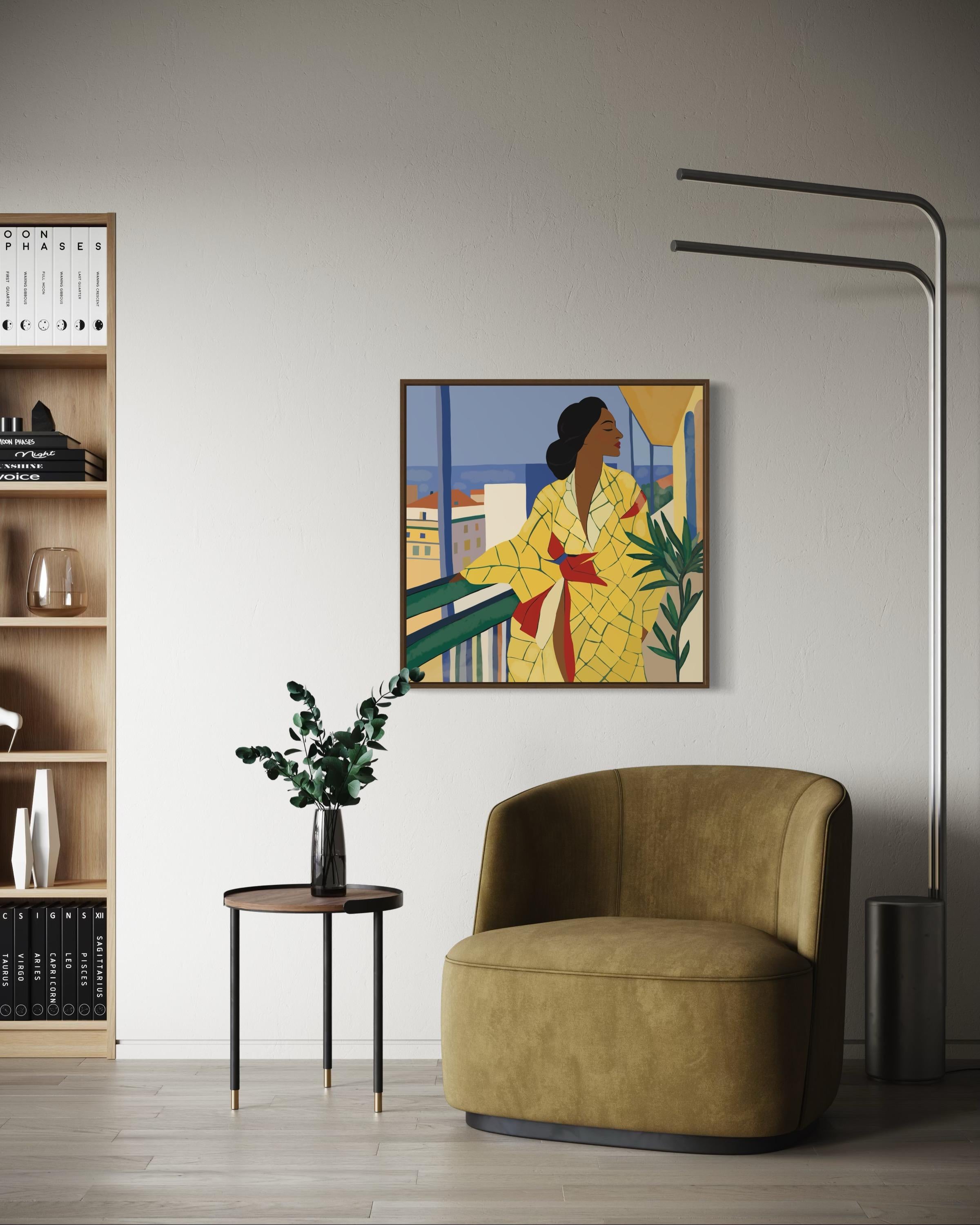 Belleza , 70x70cm, impresión sobre lienzo.Edición 20 uds. en venta 2