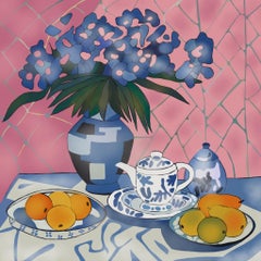 Stillleben, 70x70cm, Druck auf Leinwand. Auflage 20 Teile.