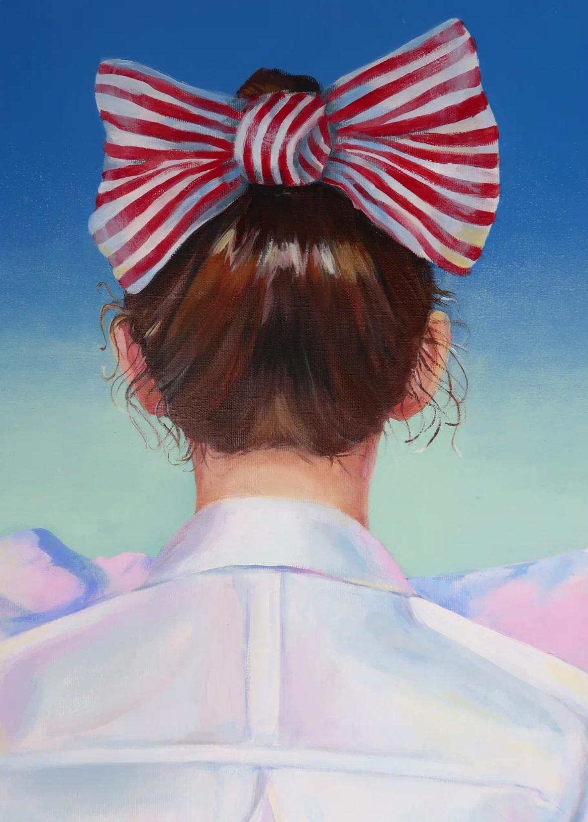Silence, 100x80cm, acrylic on canvas For Sale 1