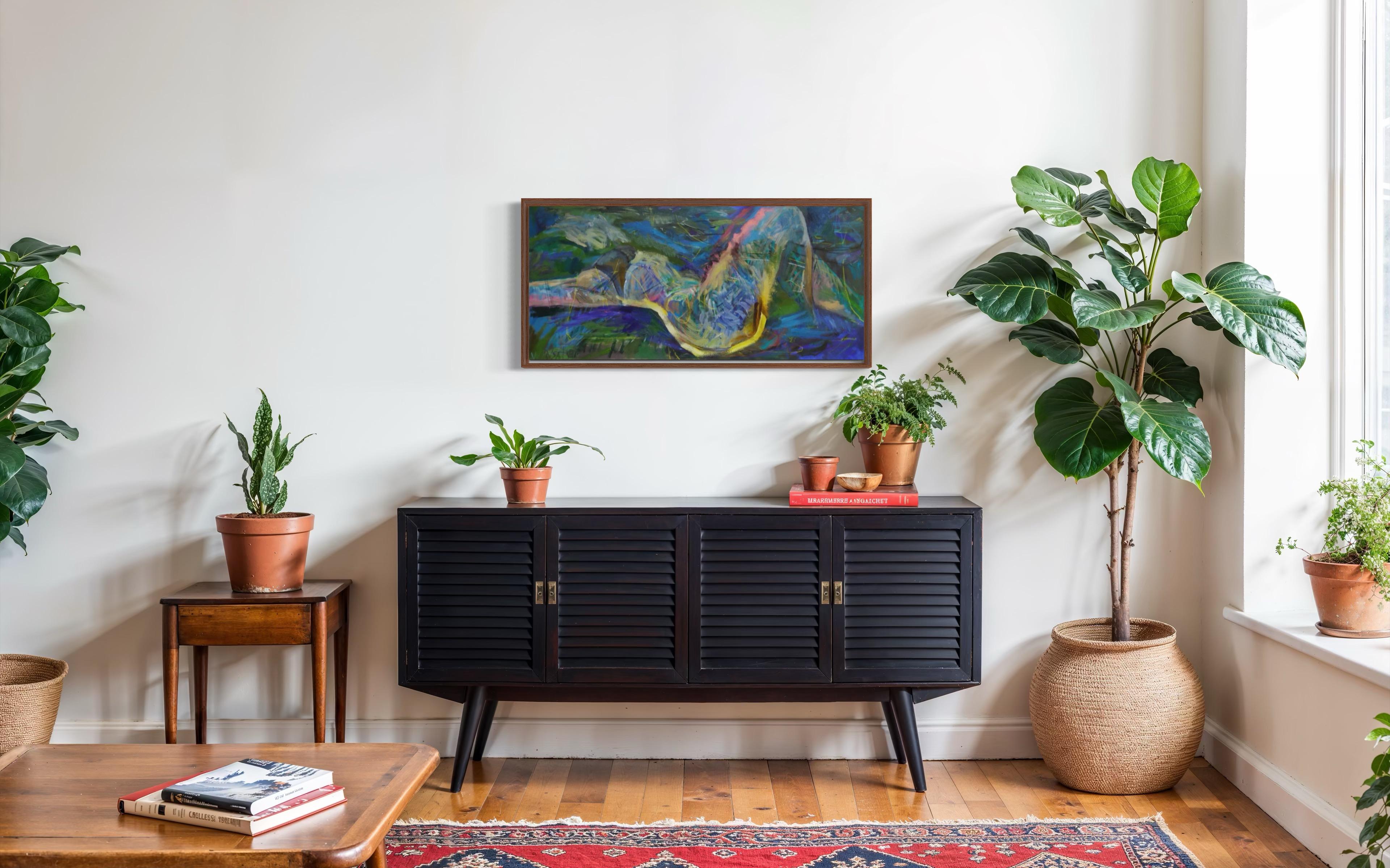 Greene, 55x120 cm, acrilico su tela in vendita 4