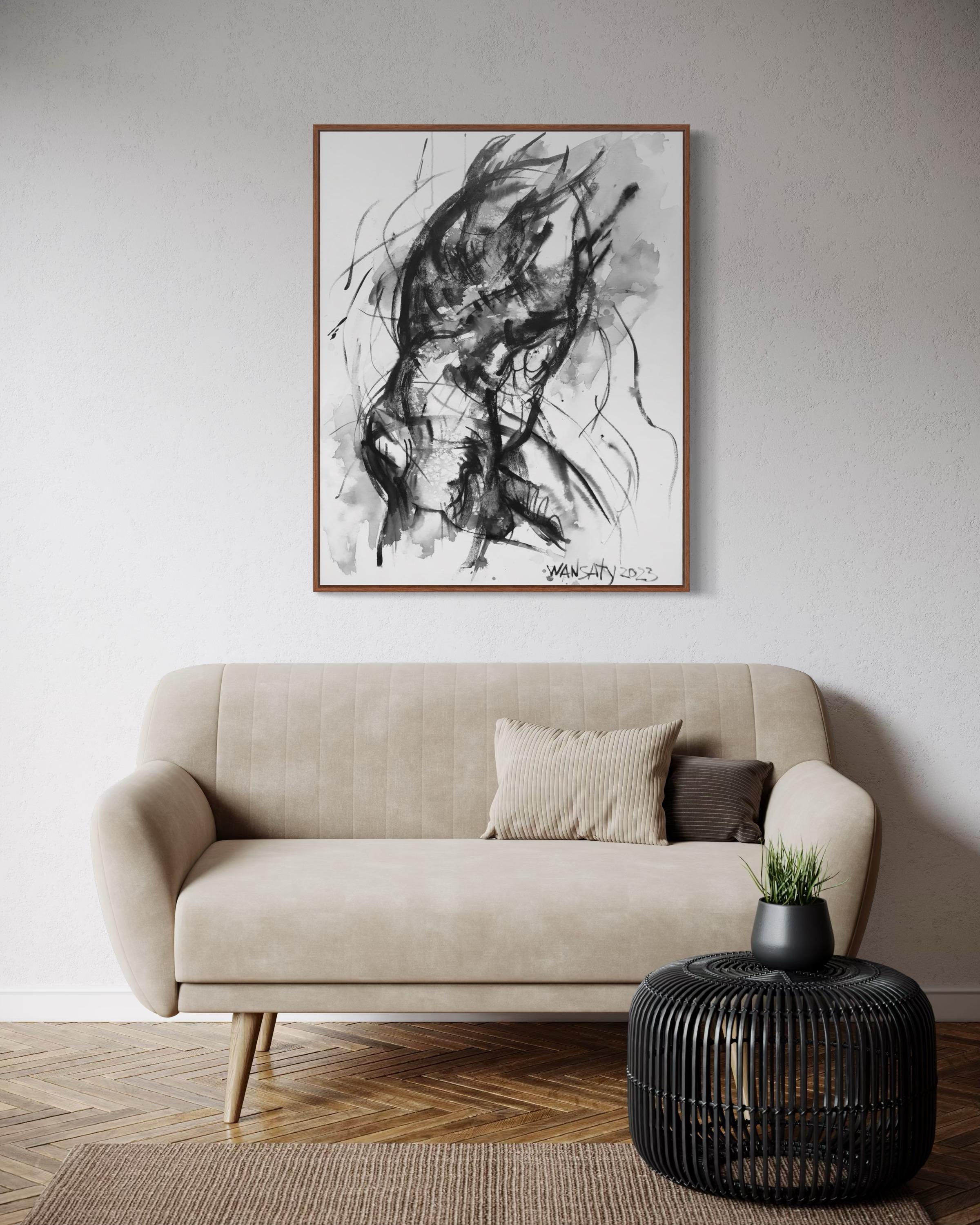 Desnudo , 100x75cm, acrílico, lienzo - Painting de Tatiana Levchenko
