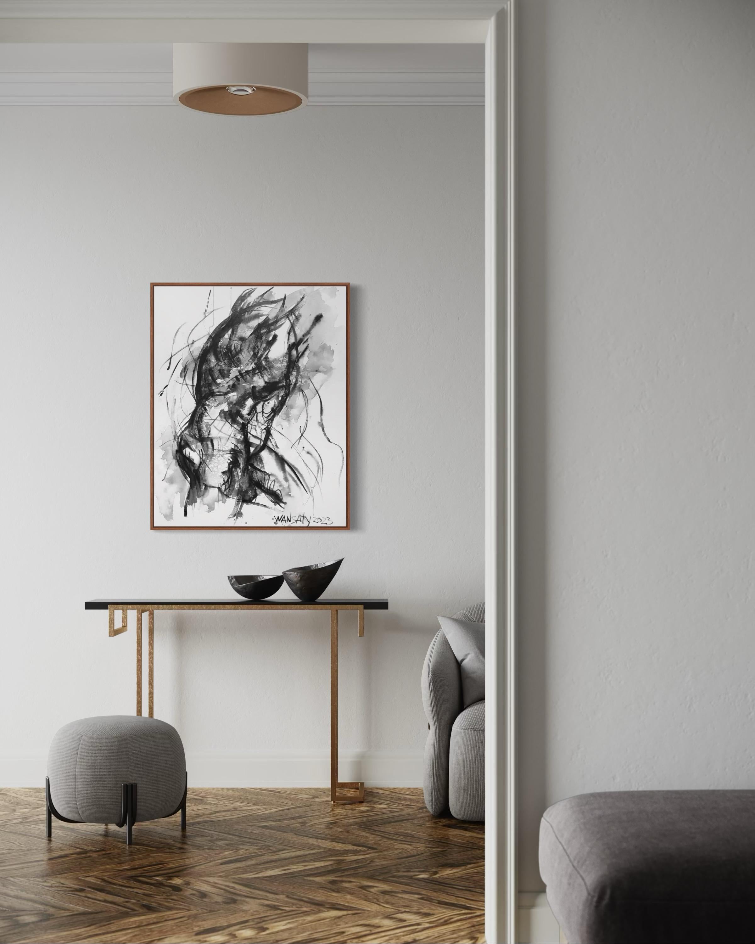 Desnudo , 100x75cm, acrílico, lienzo en venta 1