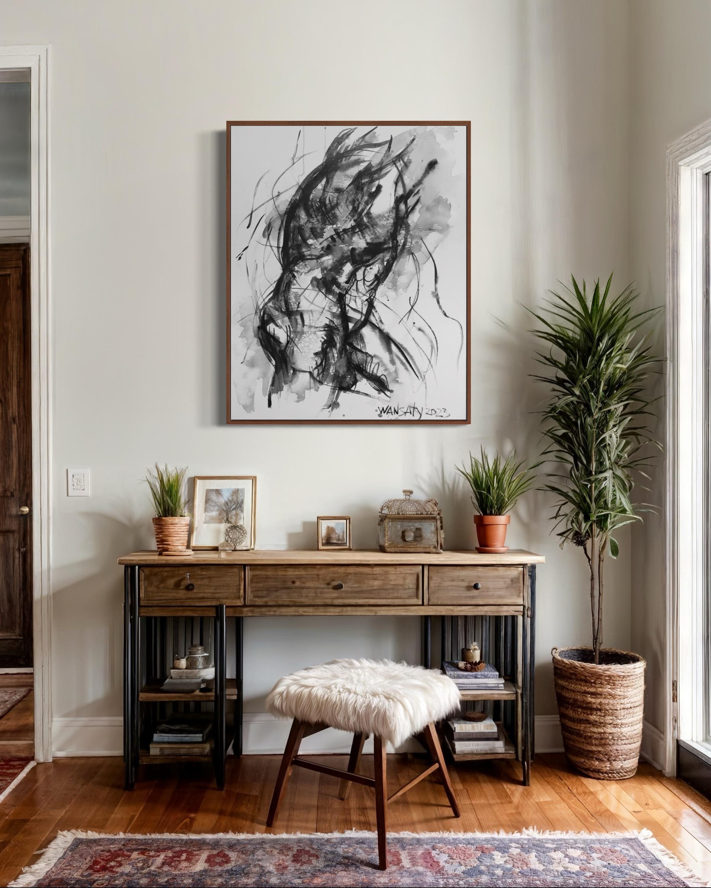 Desnudo , 100x75cm, acrílico, lienzo en venta 2