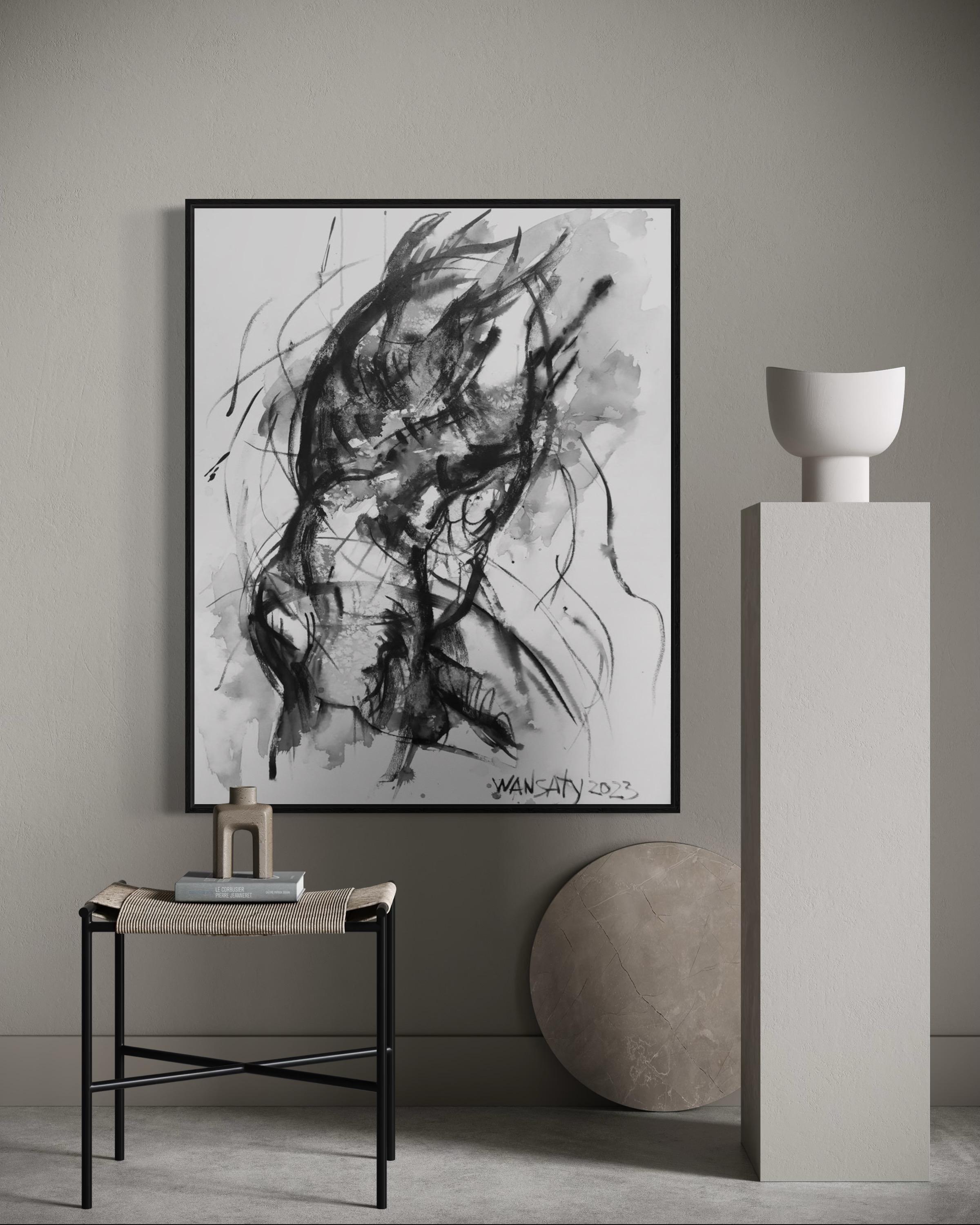 Desnudo , 100x75cm, acrílico, lienzo en venta 4