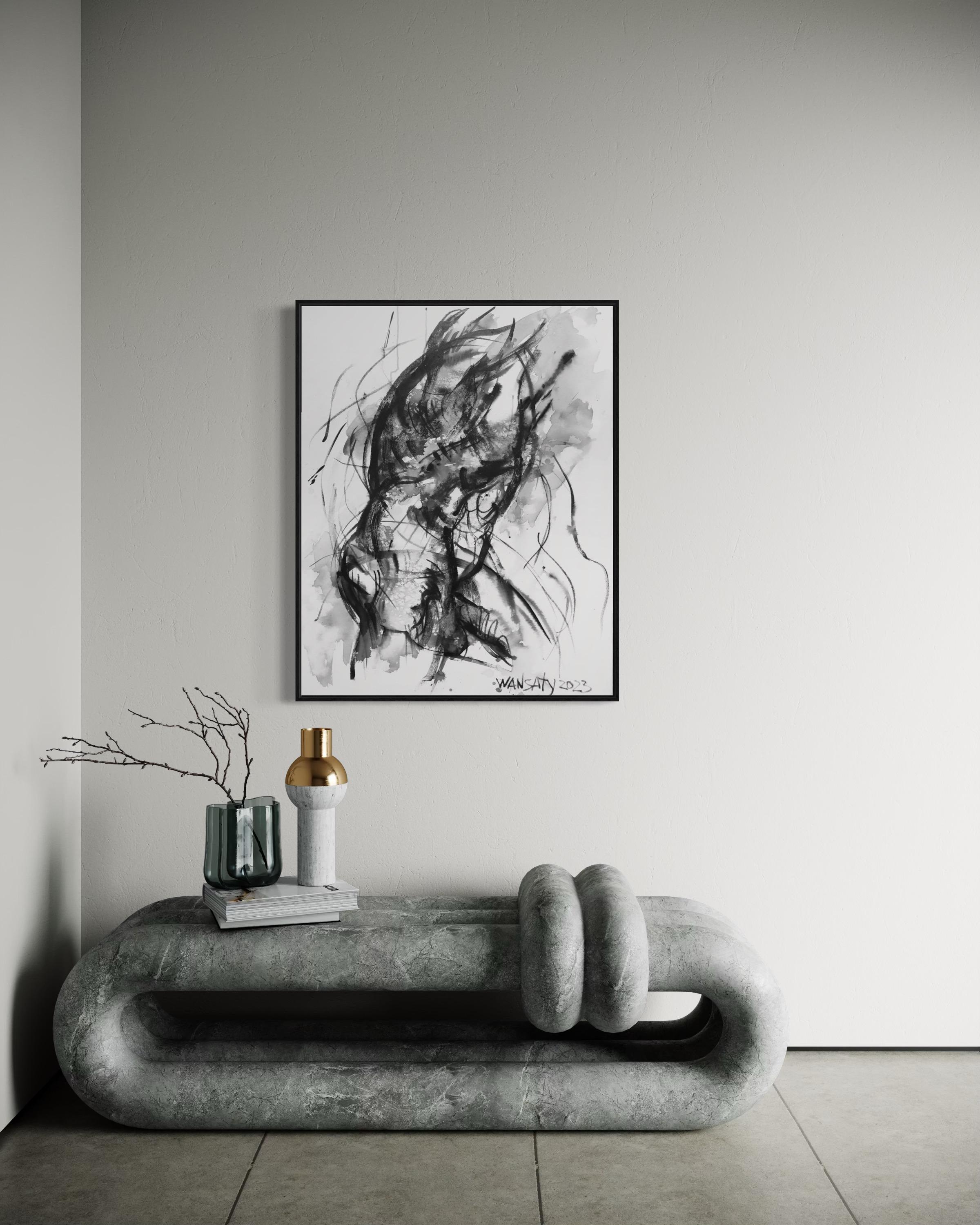 Desnudo , 100x75cm, acrílico, lienzo en venta 5