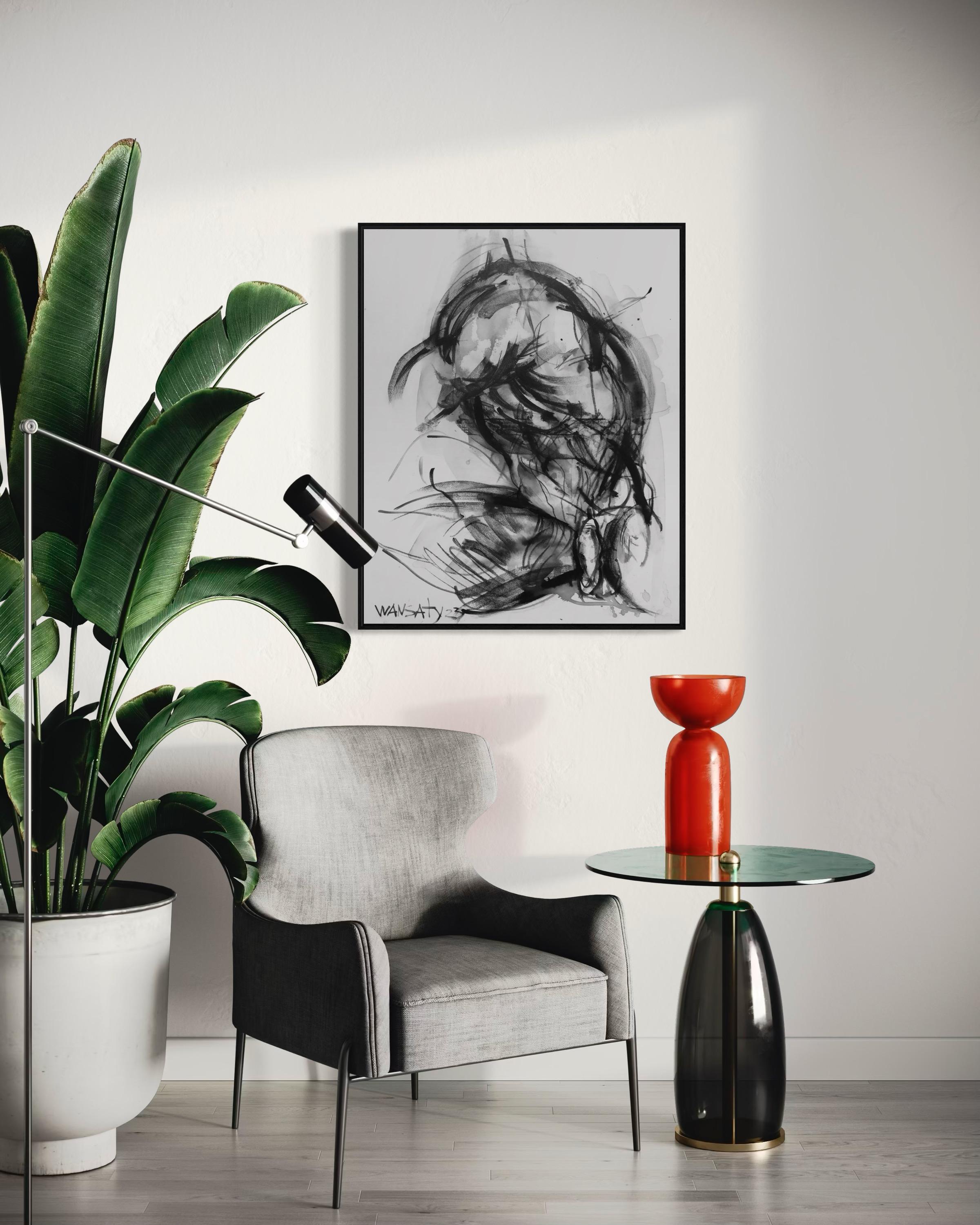 Sin título , 100x75cm, acrílico, lienzo