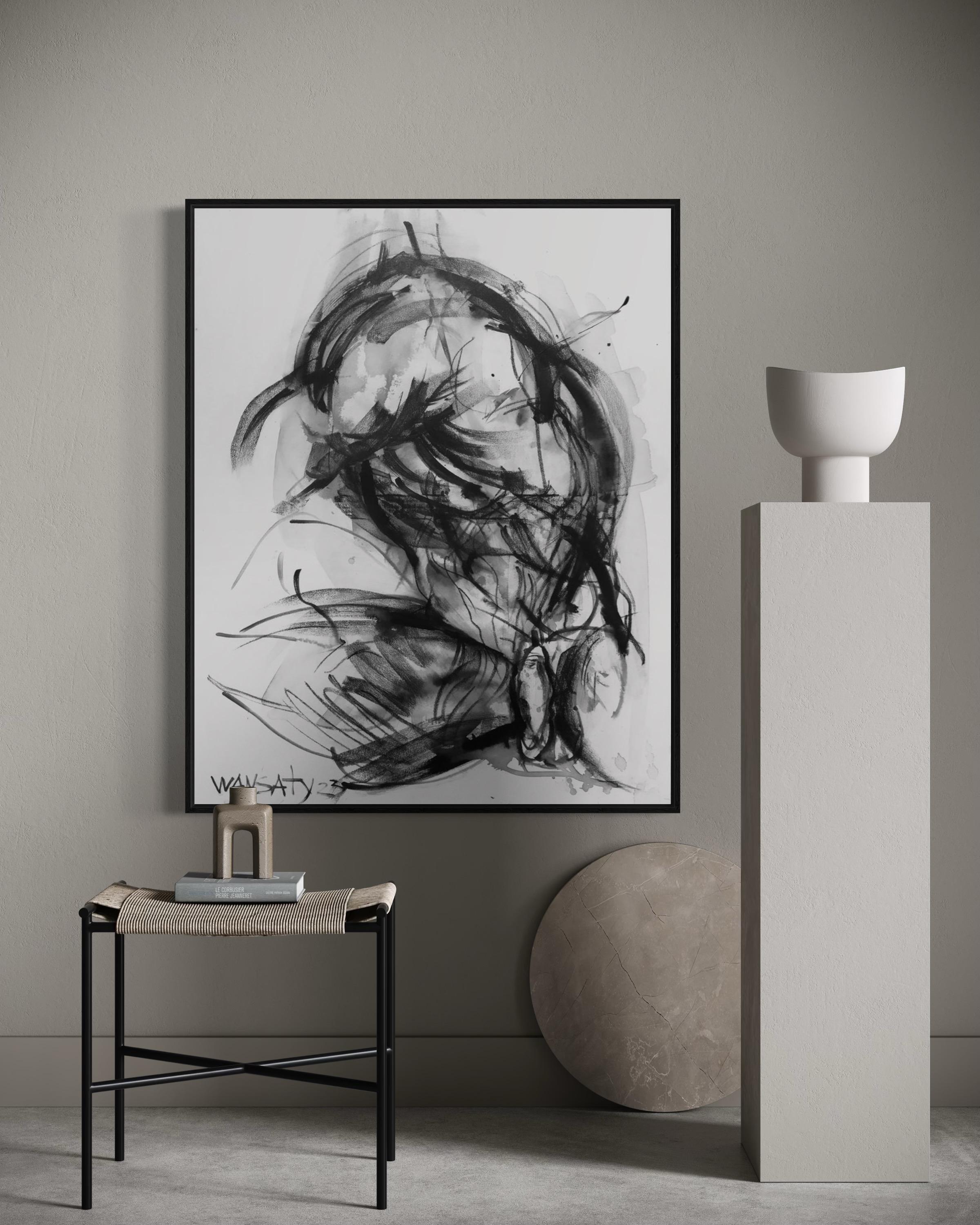 Desnudo , 100x75cm, acrílico, lienzo en venta 4
