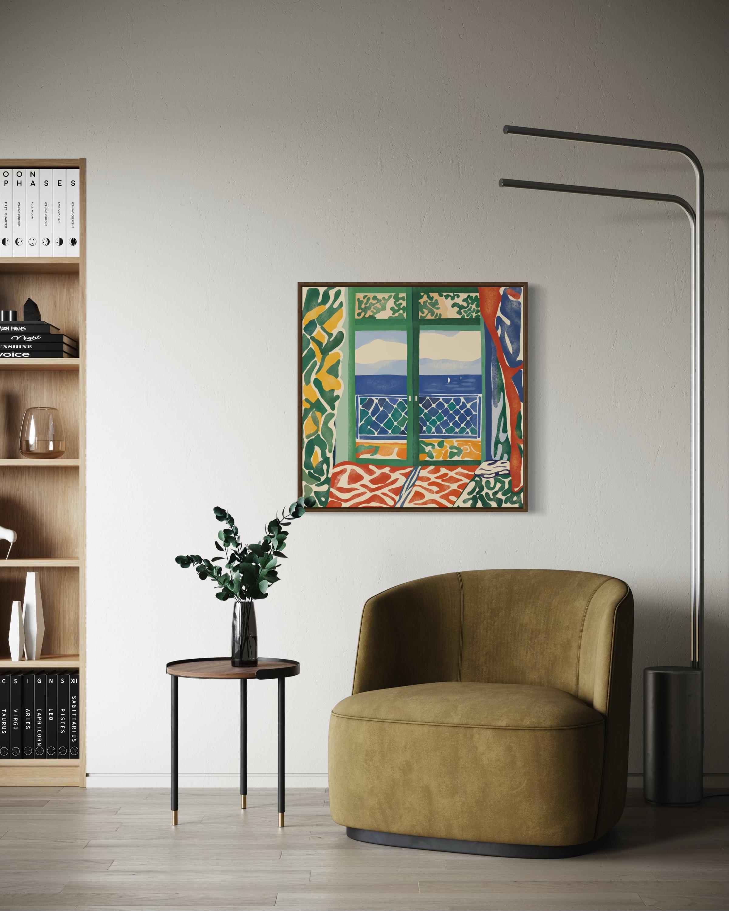 Sol en mi habitación , 70x70cm, impresión sobre lienzo.Edición 20 uds. en venta 3