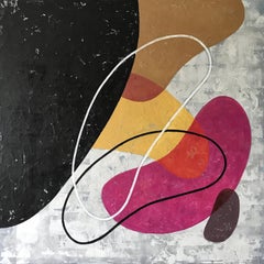 Gravity, 90x90cm, Acryl auf Leinwand