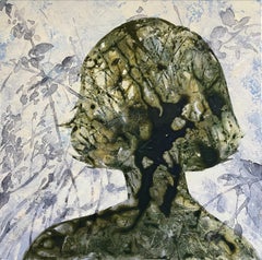 Silhouette, 60x60cm, Acryl auf Leinwand