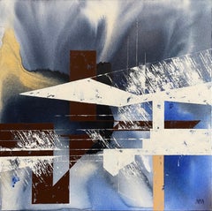 Abstraktion 2, 60x60cm, Acryl auf Leinwand