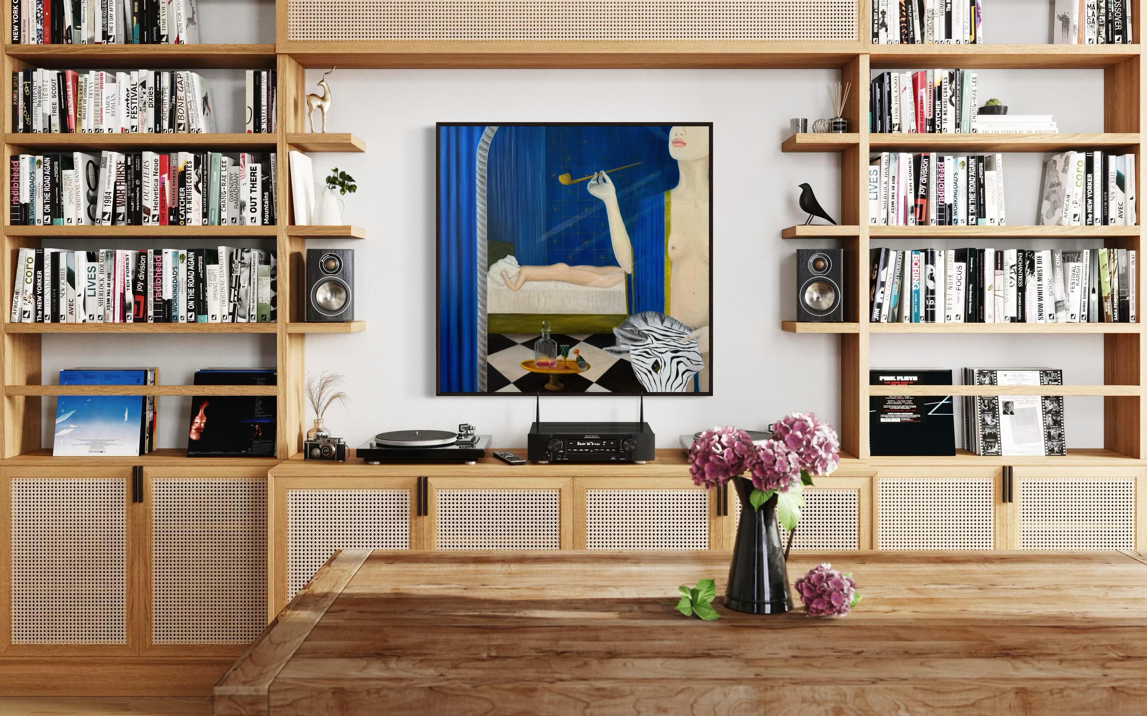 N186, 100x100cm, Öl auf Leinwand, Öl (Zeitgenössisch), Painting, von Lana Bergh