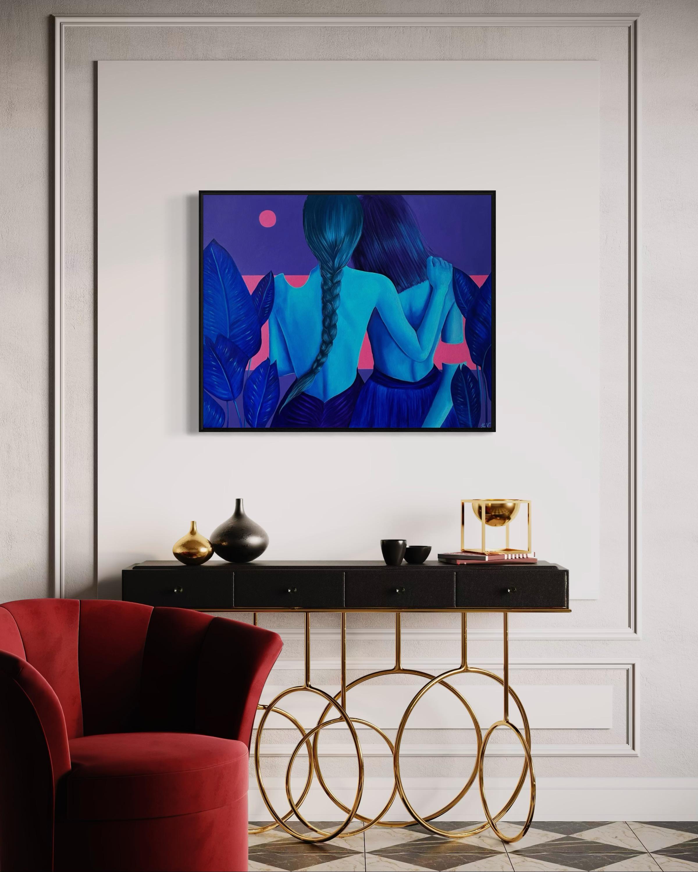 Nessuno è perfetto, 80x100cm, olio su tela in vendita 2