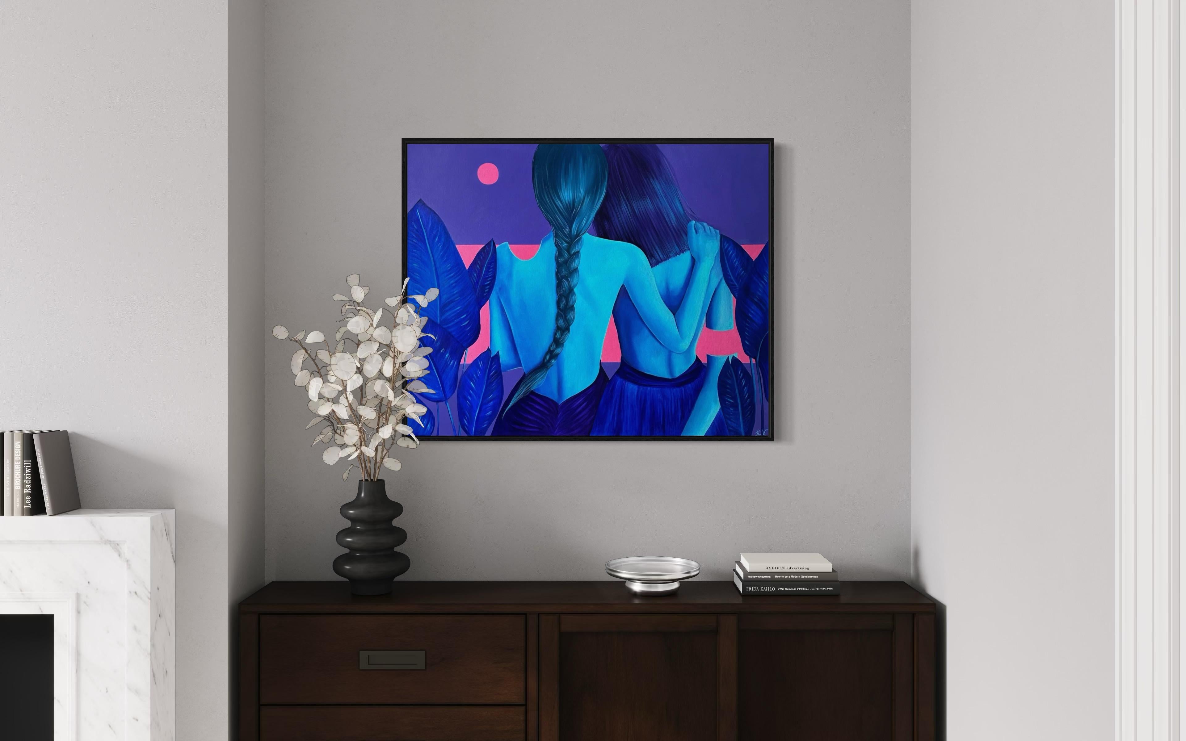 Nessuno è perfetto, 80x100cm, olio su tela in vendita 3