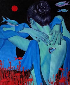 El nacimiento de un nuevo, 60x50cm, óleo sobre lienzo