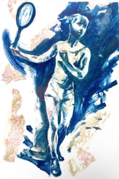 Young Tanist, 30x20cm, monotype/paper