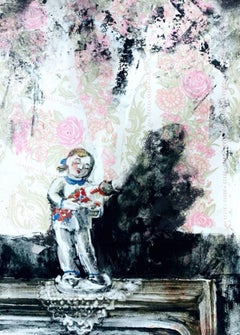 Lullaby, 30x20cm, monotype/paper