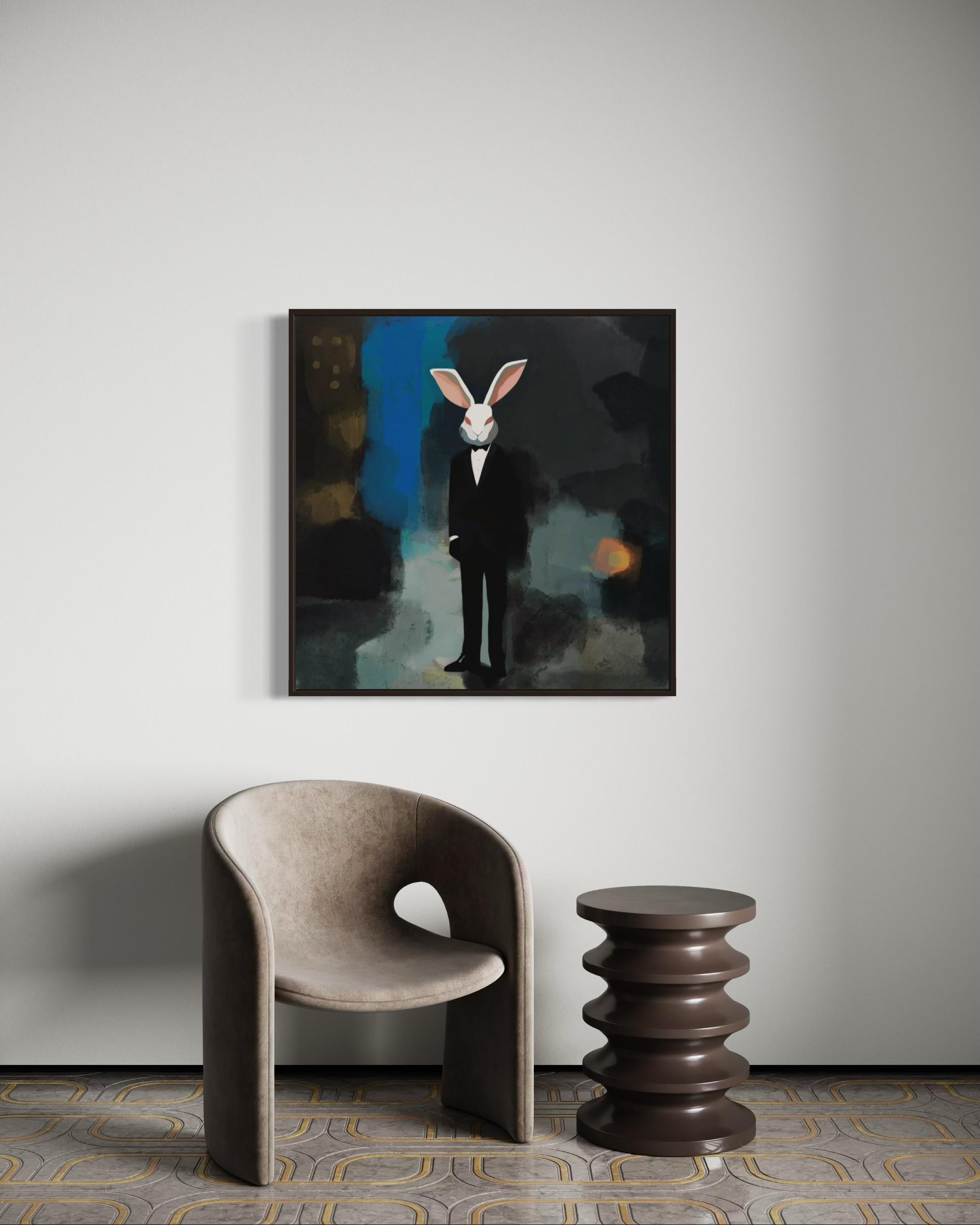 What mask are you wearing? 80x80cm, print on canvas
Edition of 20 pieces