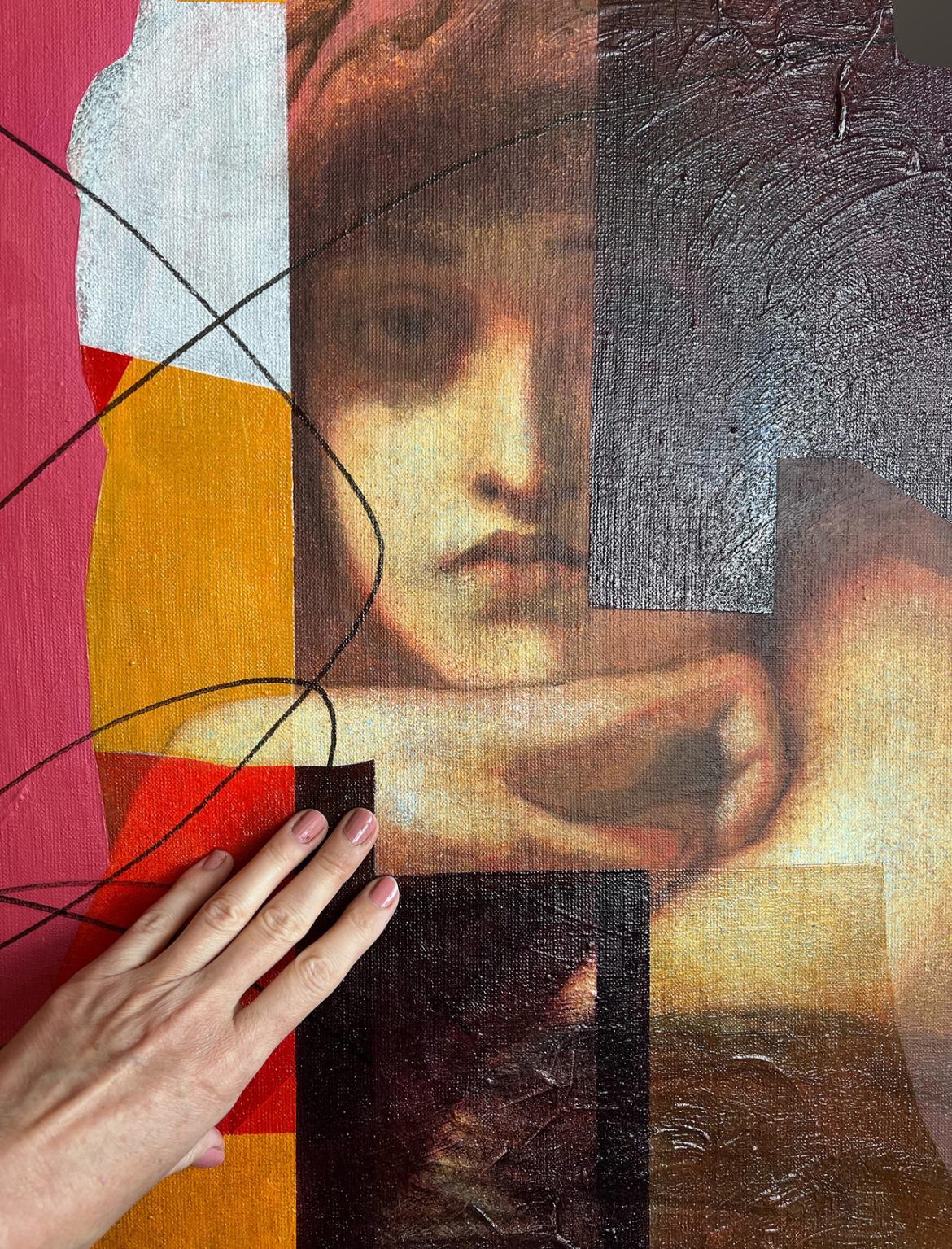 Sibylle , 80x100cm, Acryl auf Leinwand
Die Versandkosten beinhalten die Lieferung der Bahre.