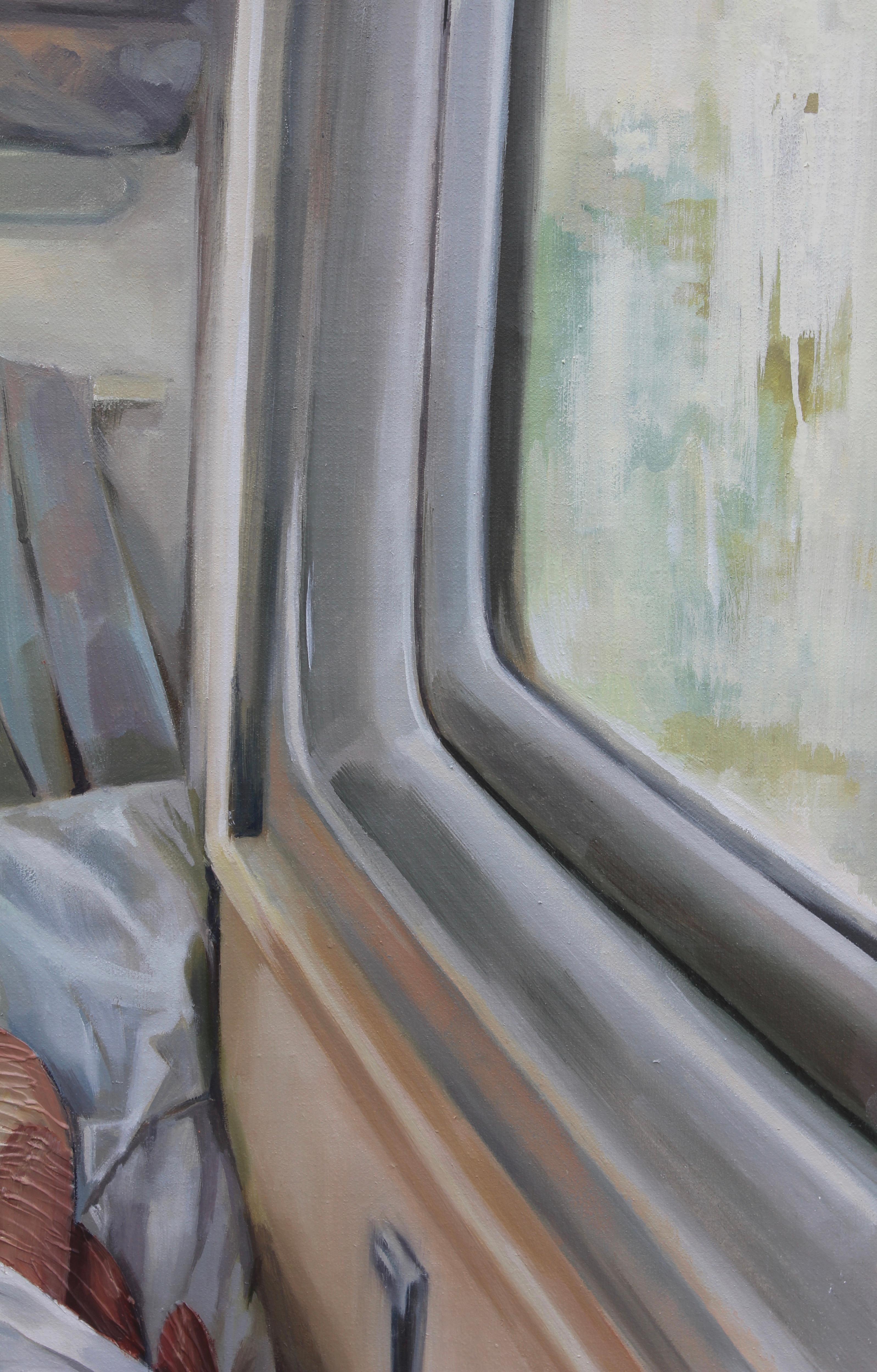 The Road Home, 60x40 cm, acrylic on canvas For Sale 1